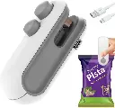 Wazdorf Sealing Clip - Portable Mini Sealing Machine Handheld Packet Sealer for Food, Snacks, Chips, Fresh Storage, Plastic Bag Sealing Machine