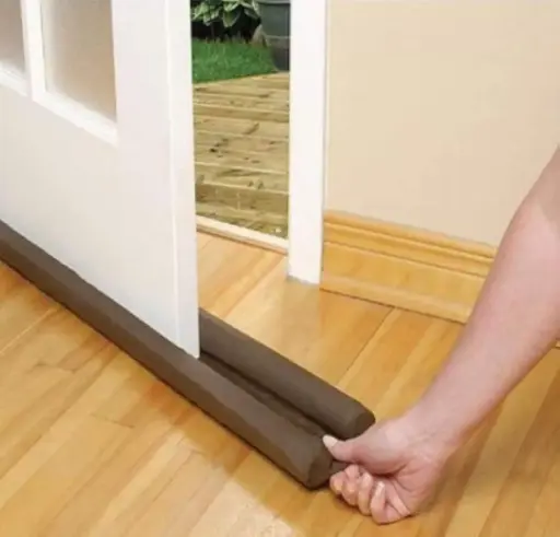 Raxon Innovation PVC Door Guard (39 Inches, Pack of 5) Gap Filler for Door Bottom Seal Strip - Sound-Proof, Reduce Noise, Energy Saving Door Stopper for Reduce Door Dust, Door Guard for Home(Brown)
