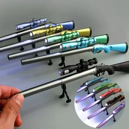 Partysanta gun sniper pen 🖋️